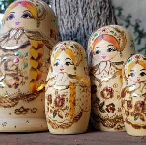 Vintage 1994 Russian dolls